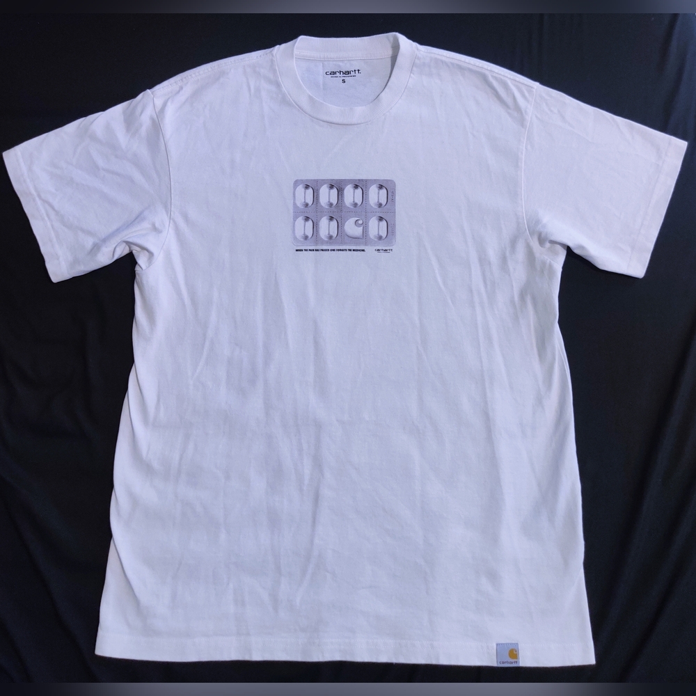 Carhartt WORK IN PROGRESS Pills White Tee